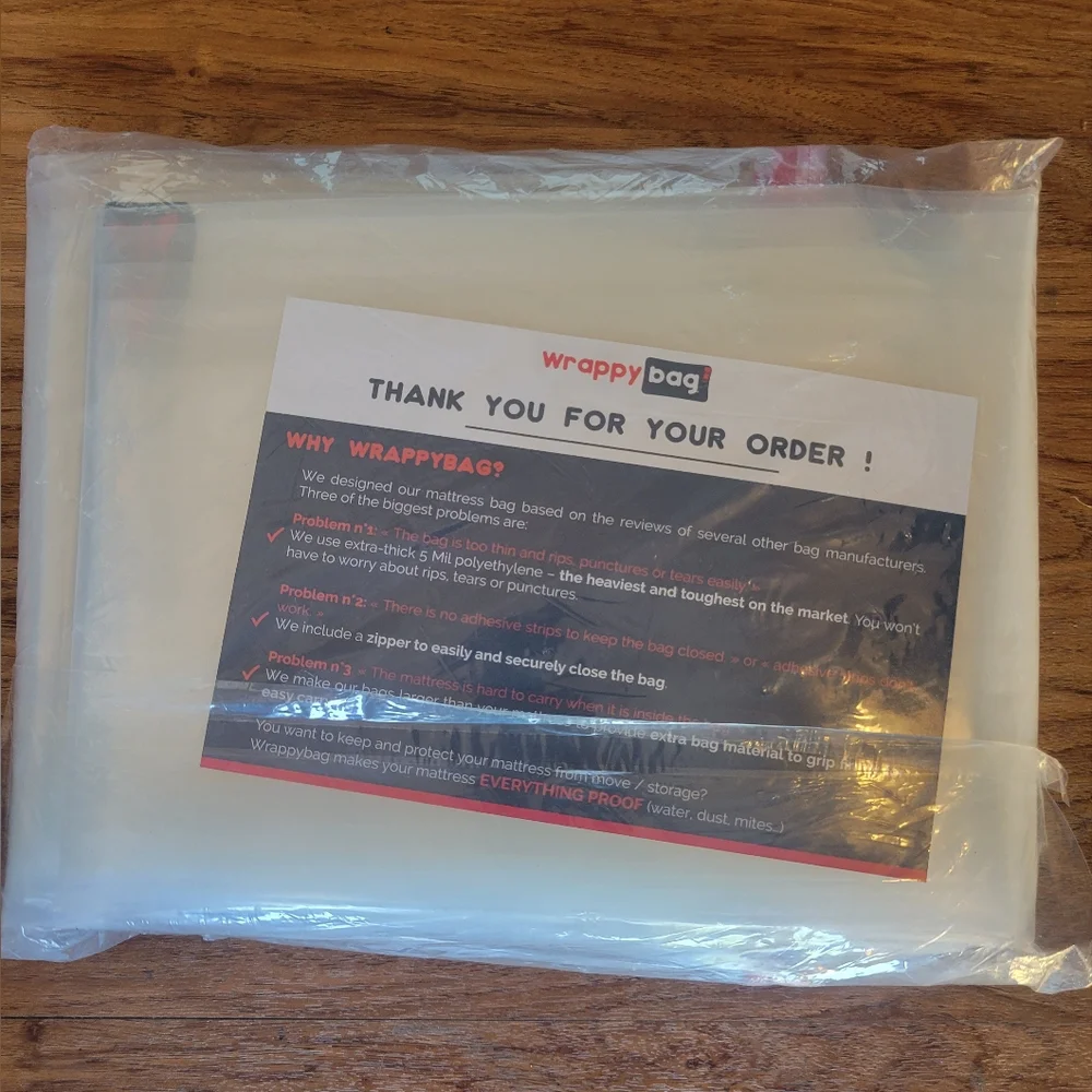 Wrappy Bag Full Mattress Bag Moving Covers